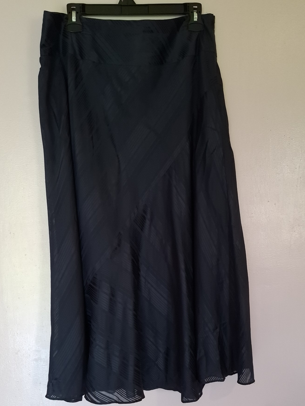 Talbots Navy Maxi Skirt